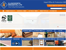 Tablet Screenshot of iitimber.com